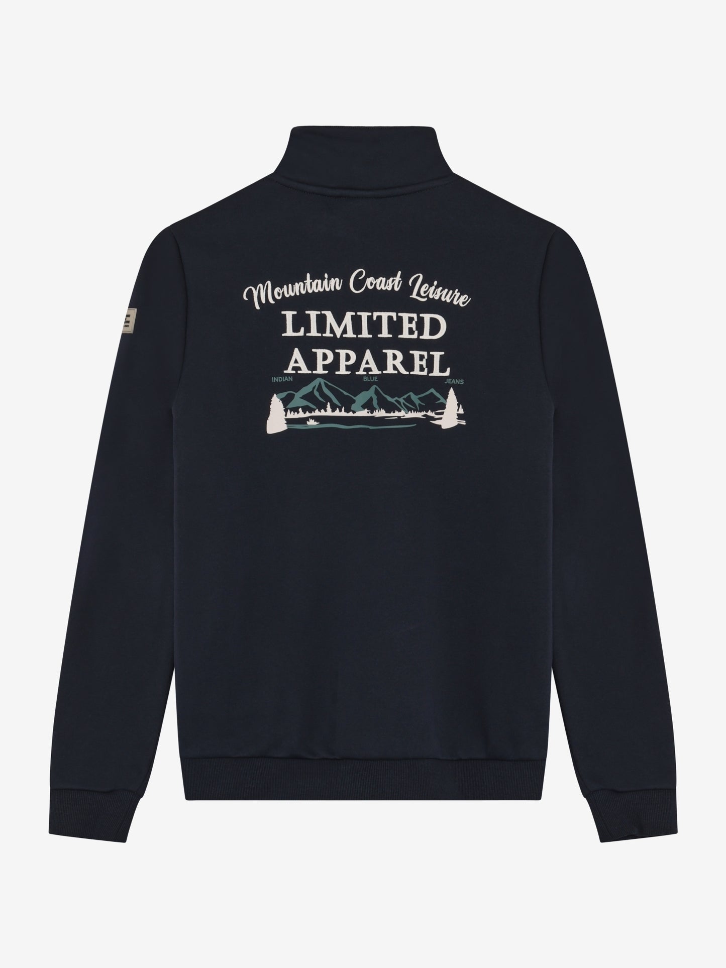 SWEATER WITH ZIPPER BLACK