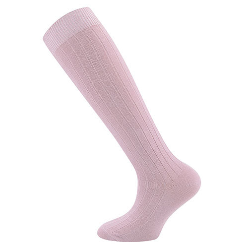 Rib Kniekous Roze