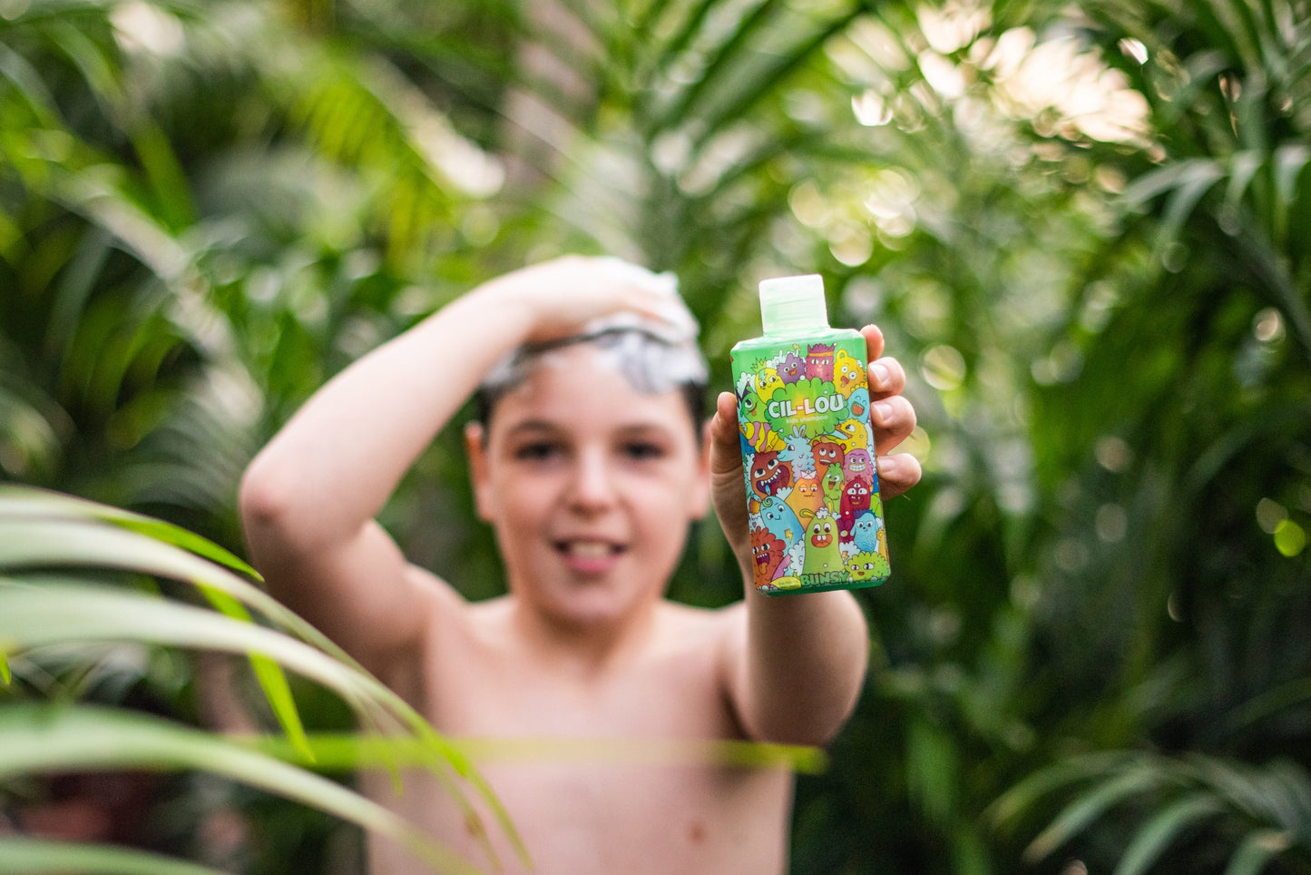 Bunsy kids shampoo crazy kiwi