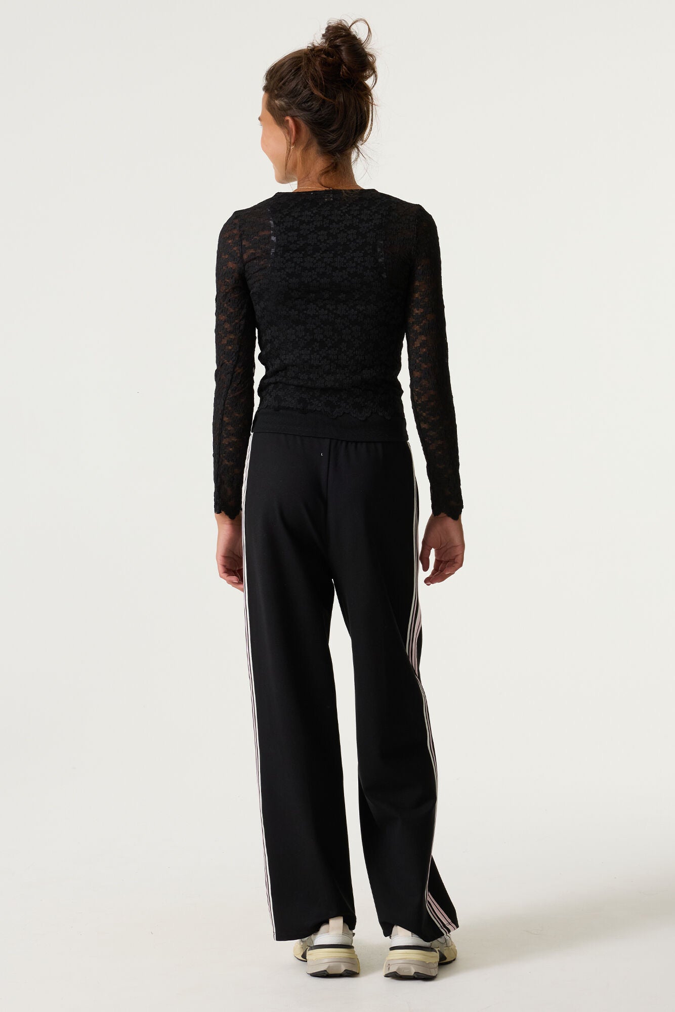 Black lace shirt Garcia