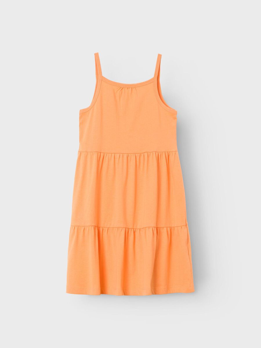 Jurk met spaghetti bandjes