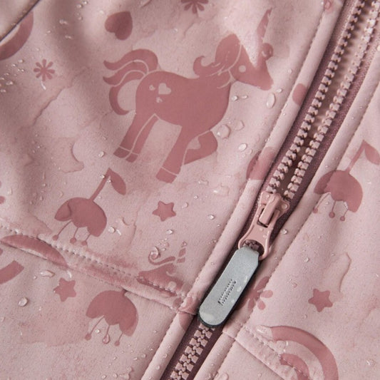 Magische Print Softshell Jas - Waterbestendig Kinderjasje | NAME IT