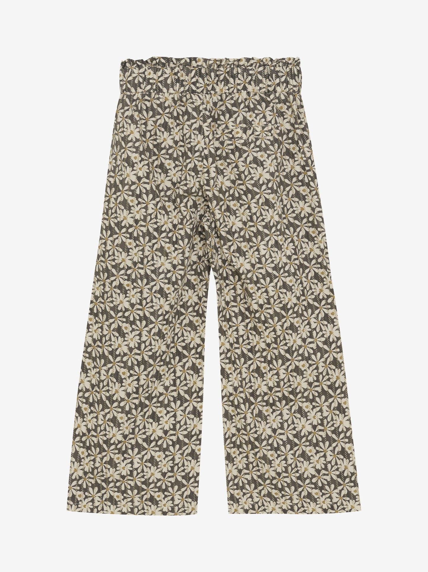 WIJDE BROEK MET BLOEMEN