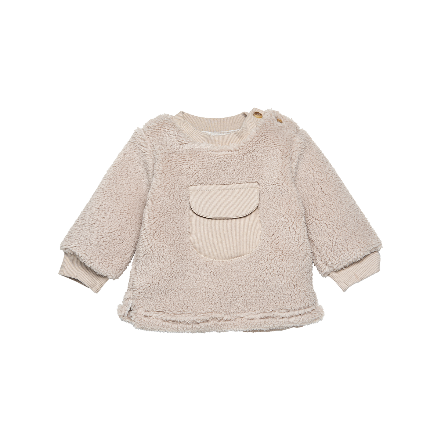 BESS jongens trui Teddy Pocket Clay