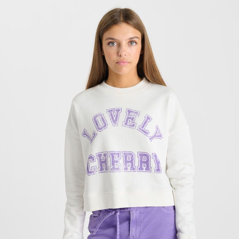 SWEATSHIRT OFF WHITE