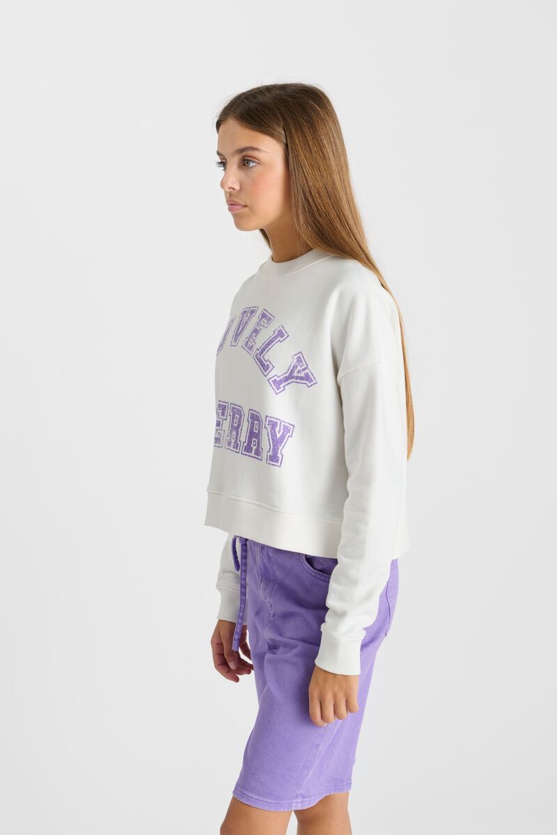 SWEATSHIRT OFF WHITE