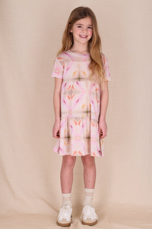 LIKE FLO Mesh jurk - Meisjes jurk