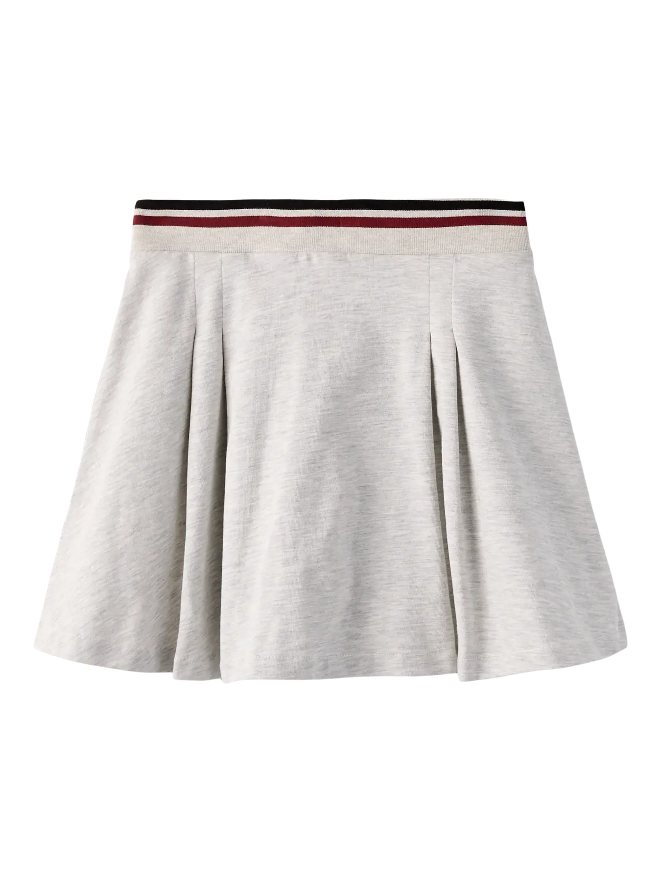 TENNIS SKIRT LIGHT GREY MELANGE