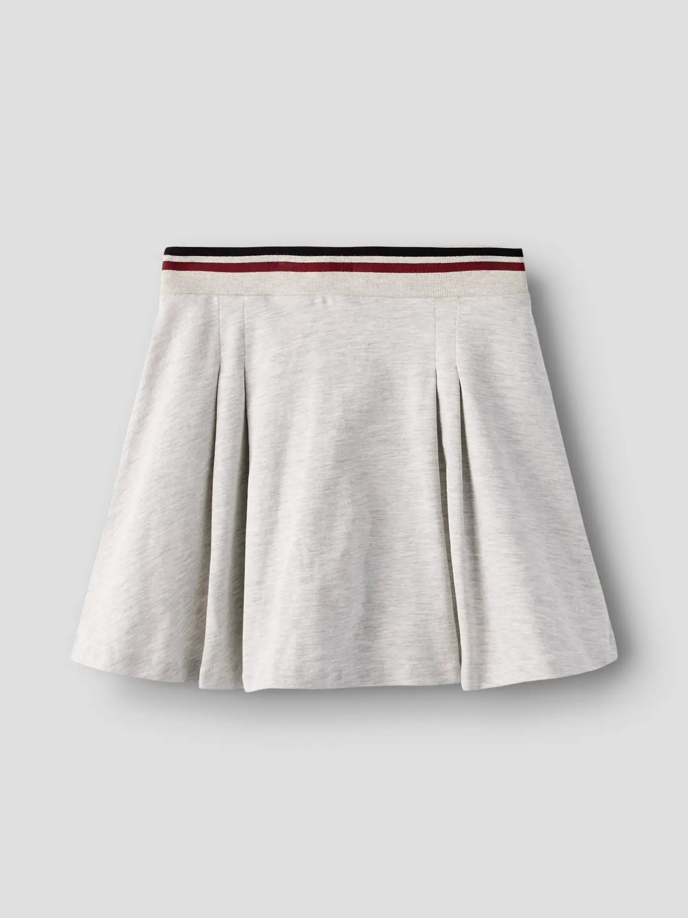 TENNIS SKIRT LIGHT GREY MELANGE