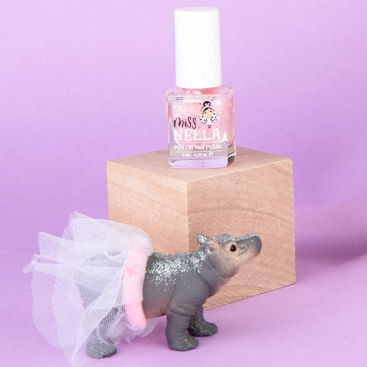 Itsy Glitzy Hippo 4ml Peel-Off Kindernagellak