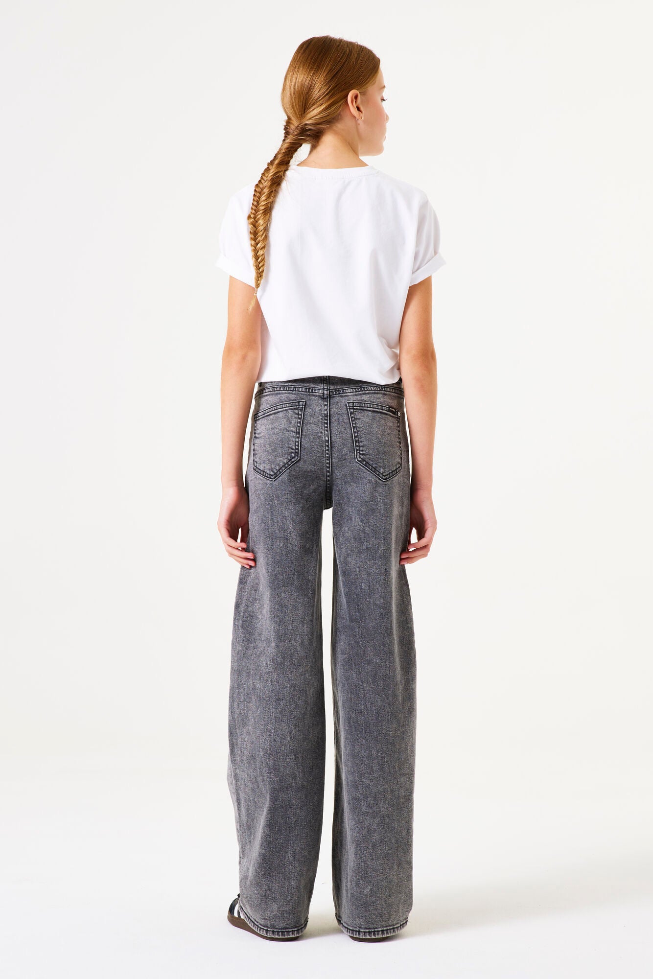 Grey jeans wide fit Garcia