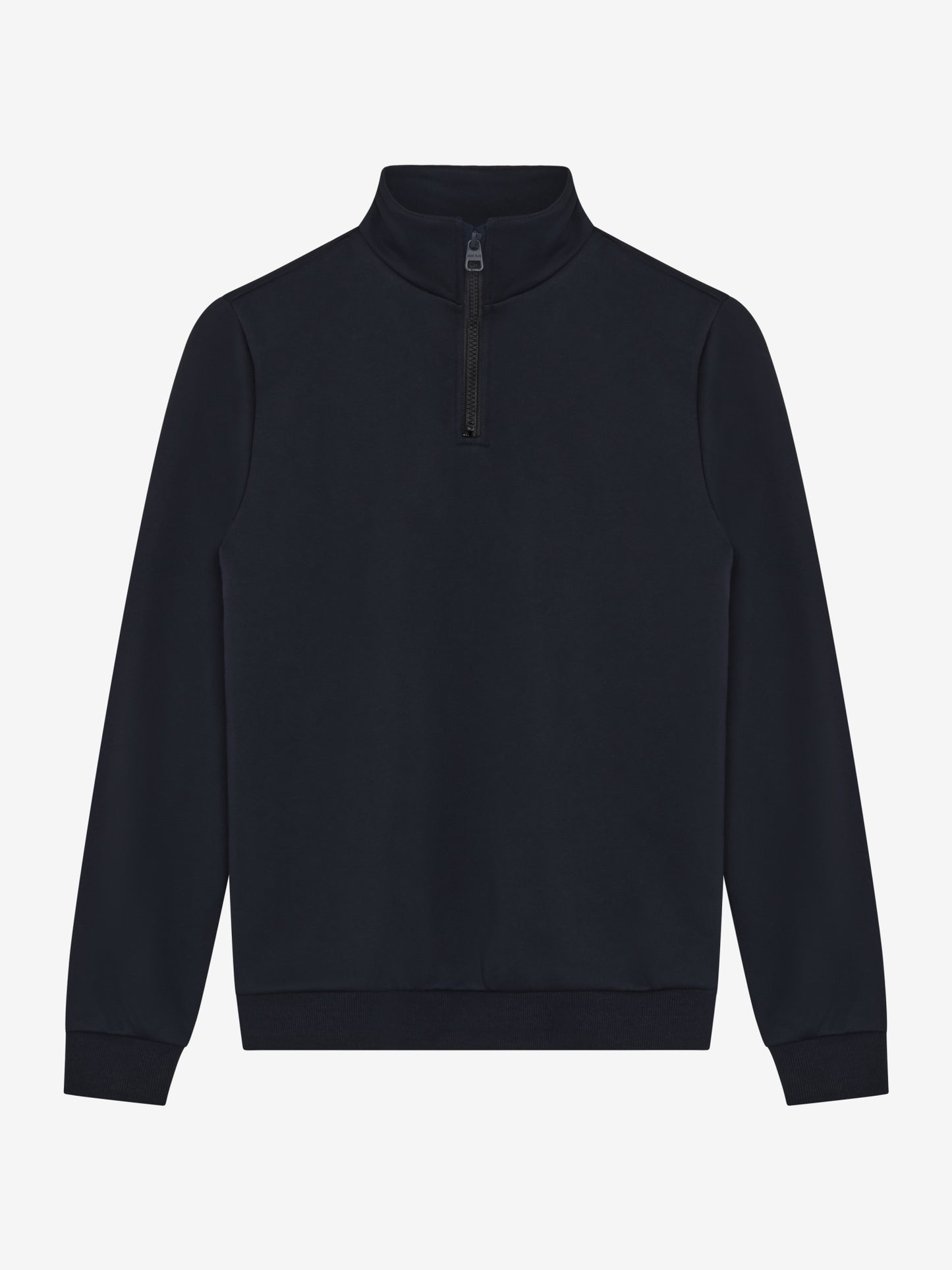 SWEATER WITH ZIPPER BLACK