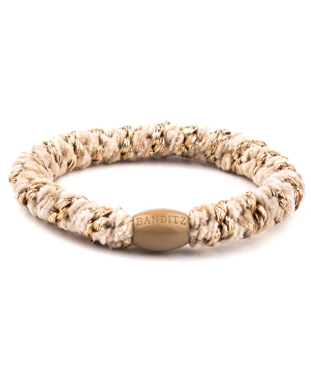 BEIGE GOLD TWIST VELVET