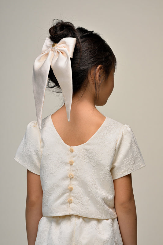 feest top meisje luxe details