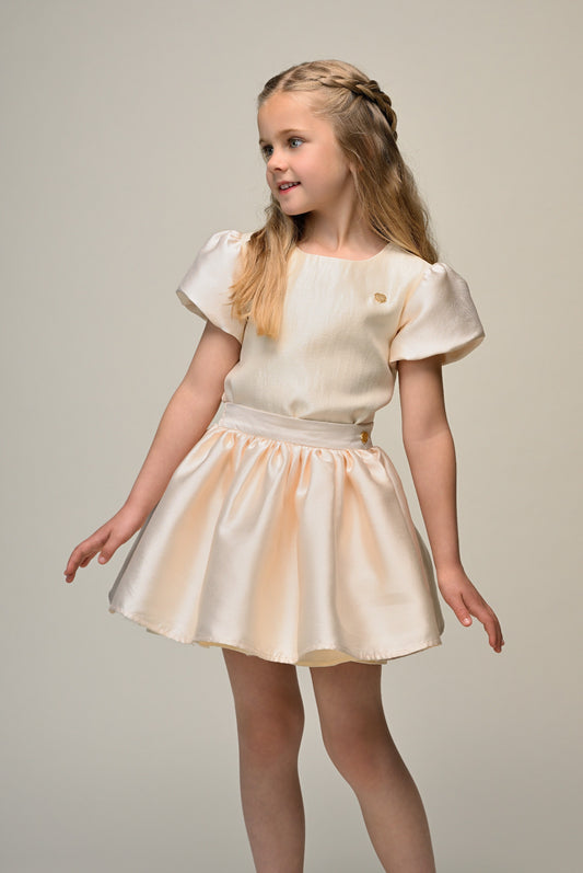 feest rok meisje luxe details
