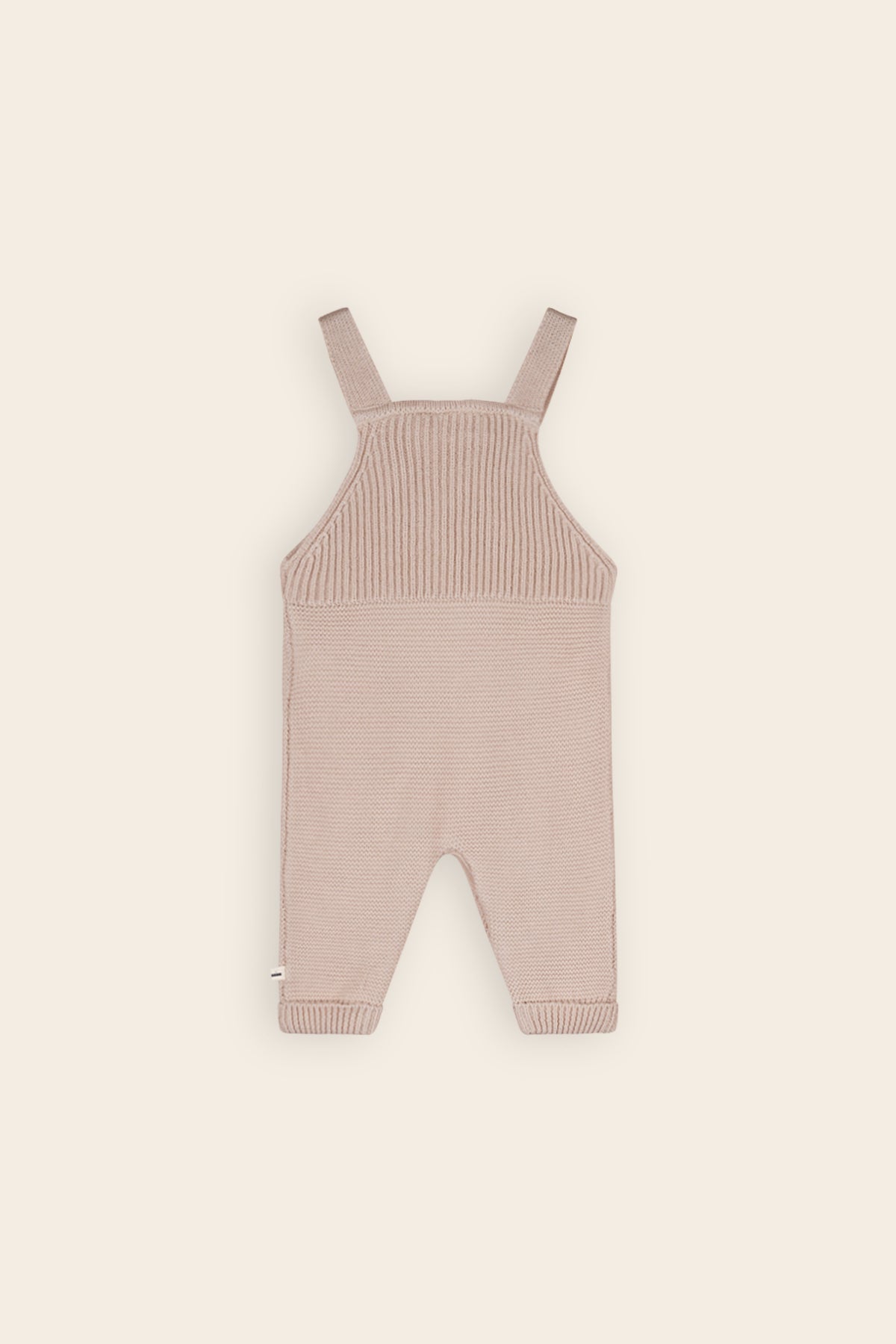 GEBREIDE SALOPETTE BEIGE