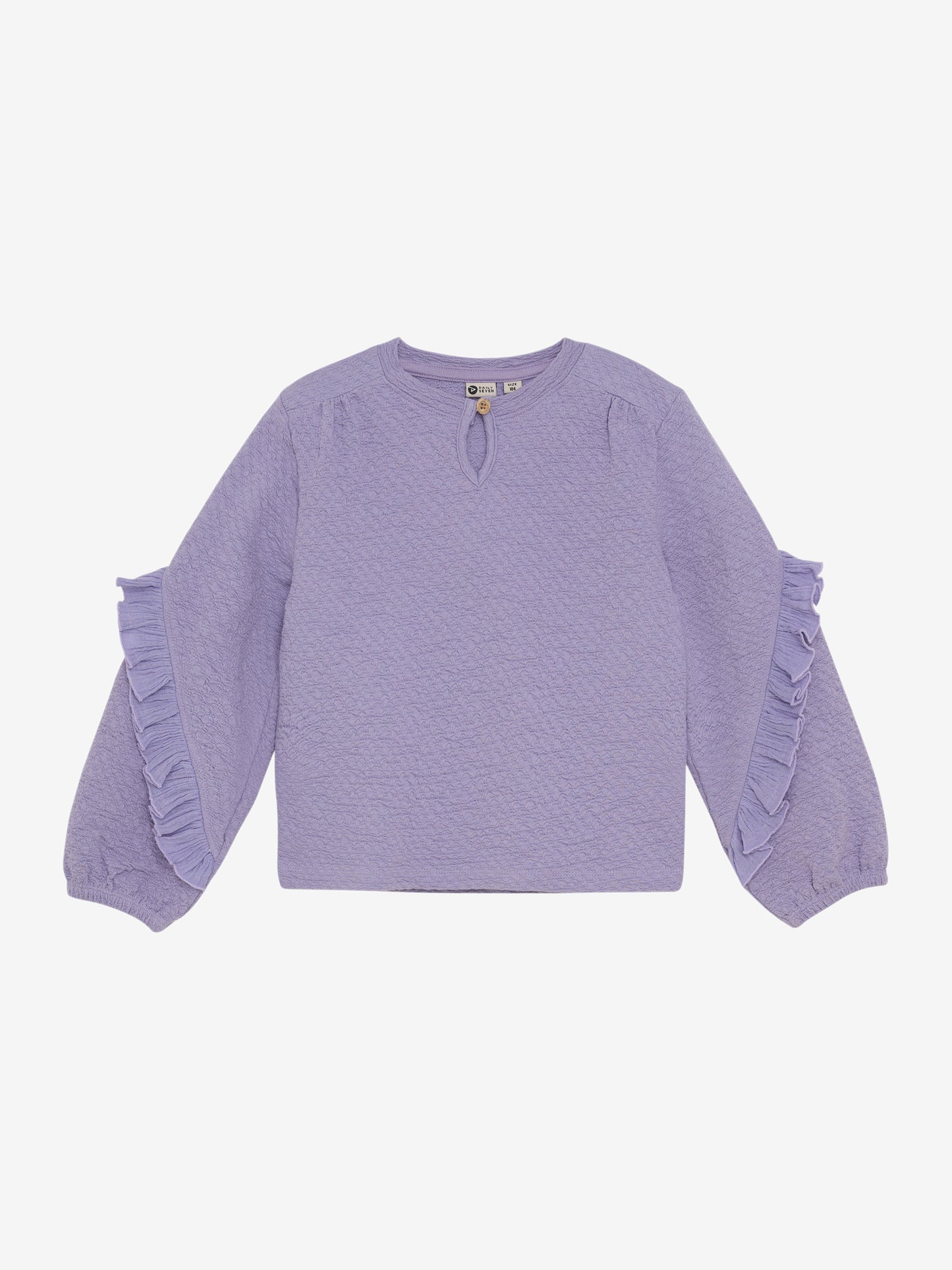 T-SHIRTS LANGE MOUW RUFFLE