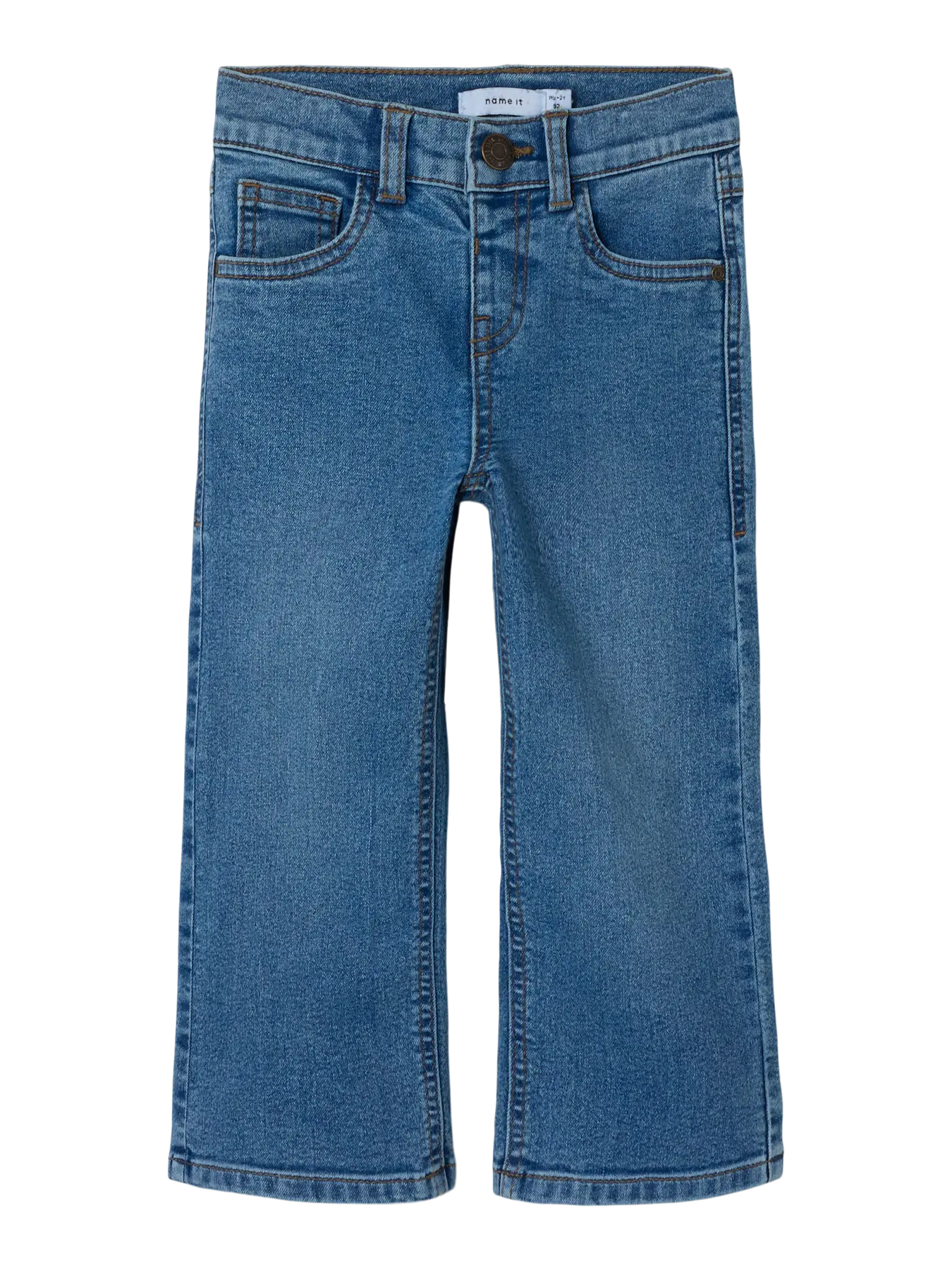 WIJDE JEANS STRETCH MEDIUM BLUE