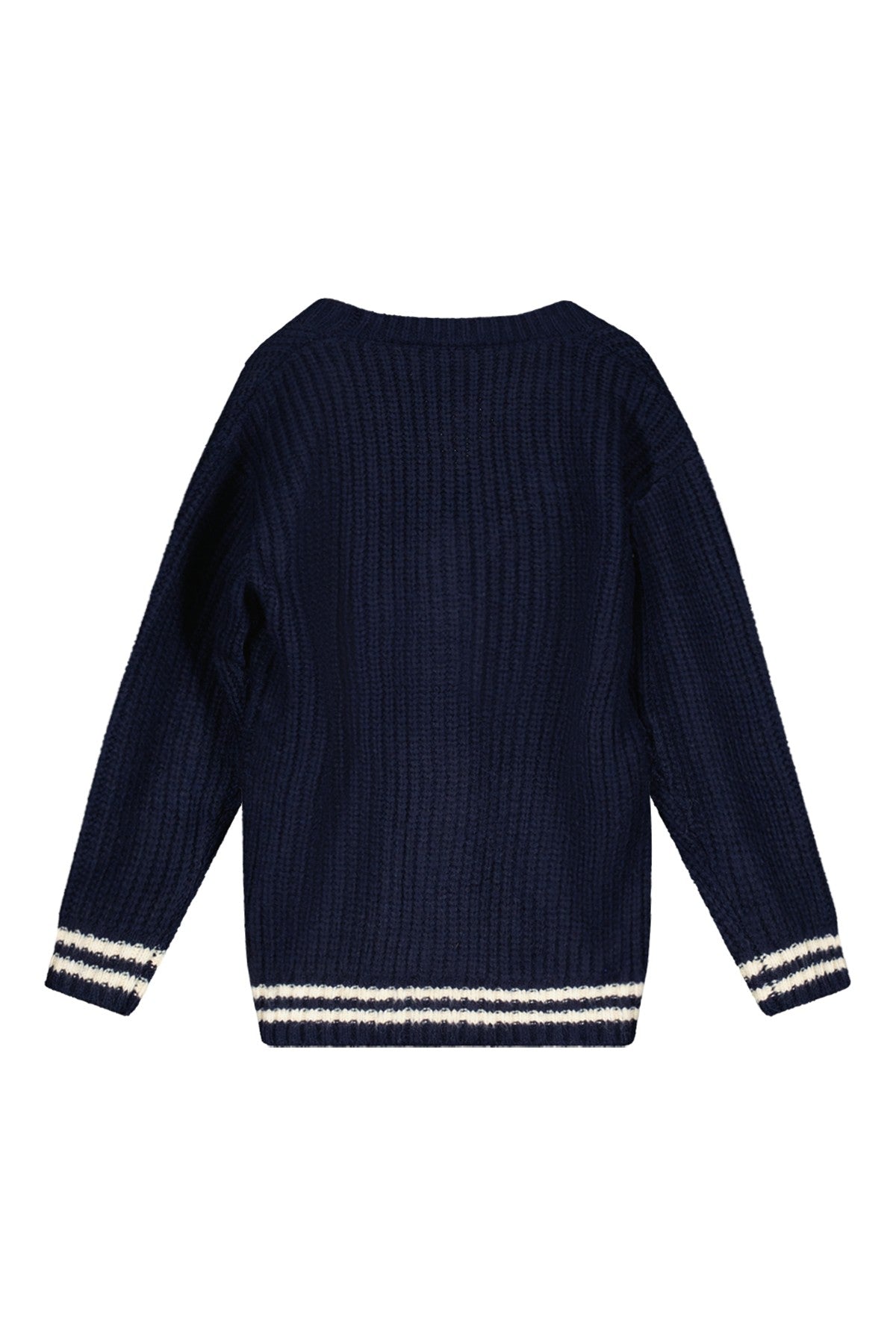 LANGE GEBREIDE VEST