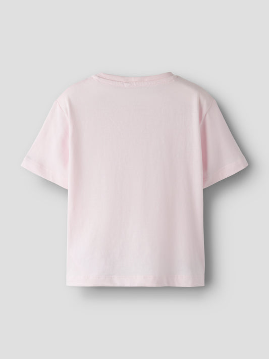 NAME IT T-shirt BELLINA Tender Touch - Meisjes Lama Shirt roze