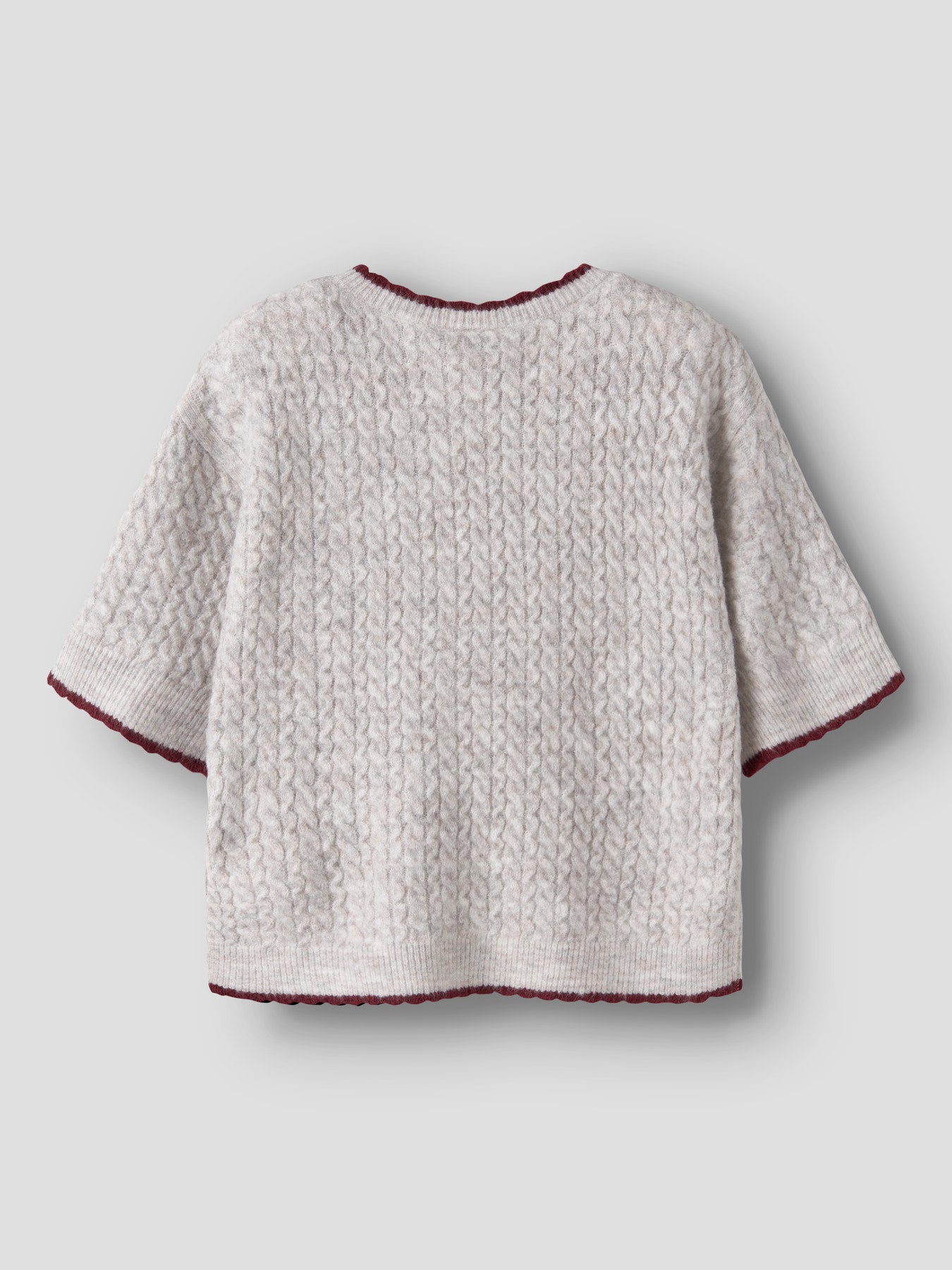 KNIT BLOUSE CLOUD DANCER