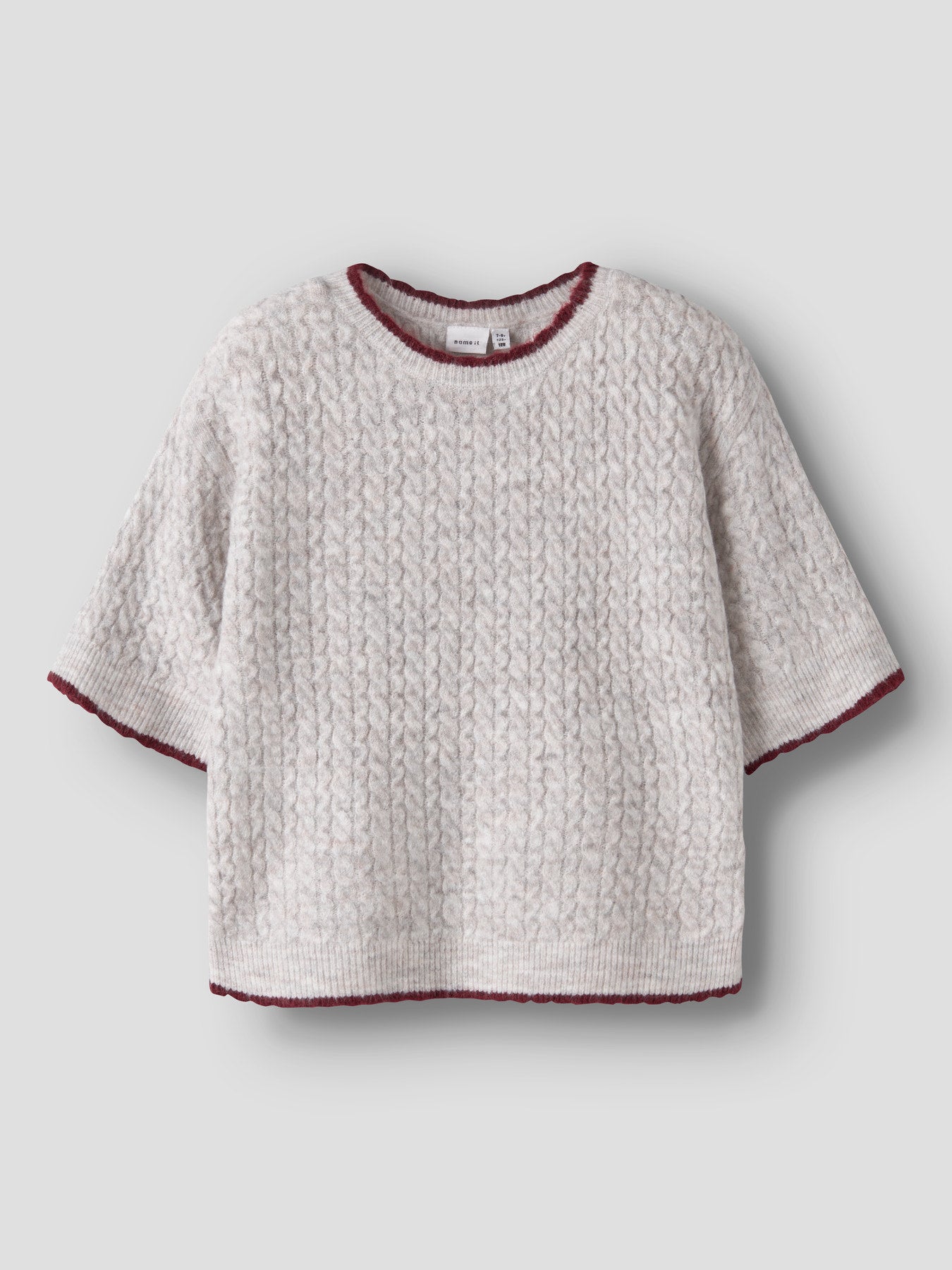 KNIT BLOUSE CLOUD DANCER