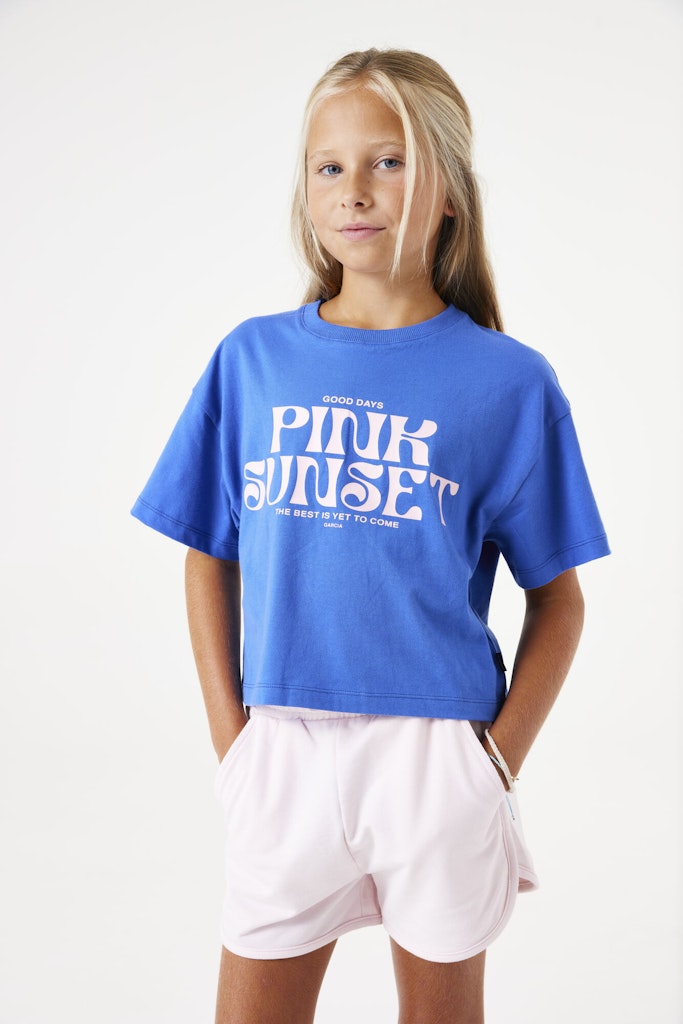 BLAUW T-SHIRT