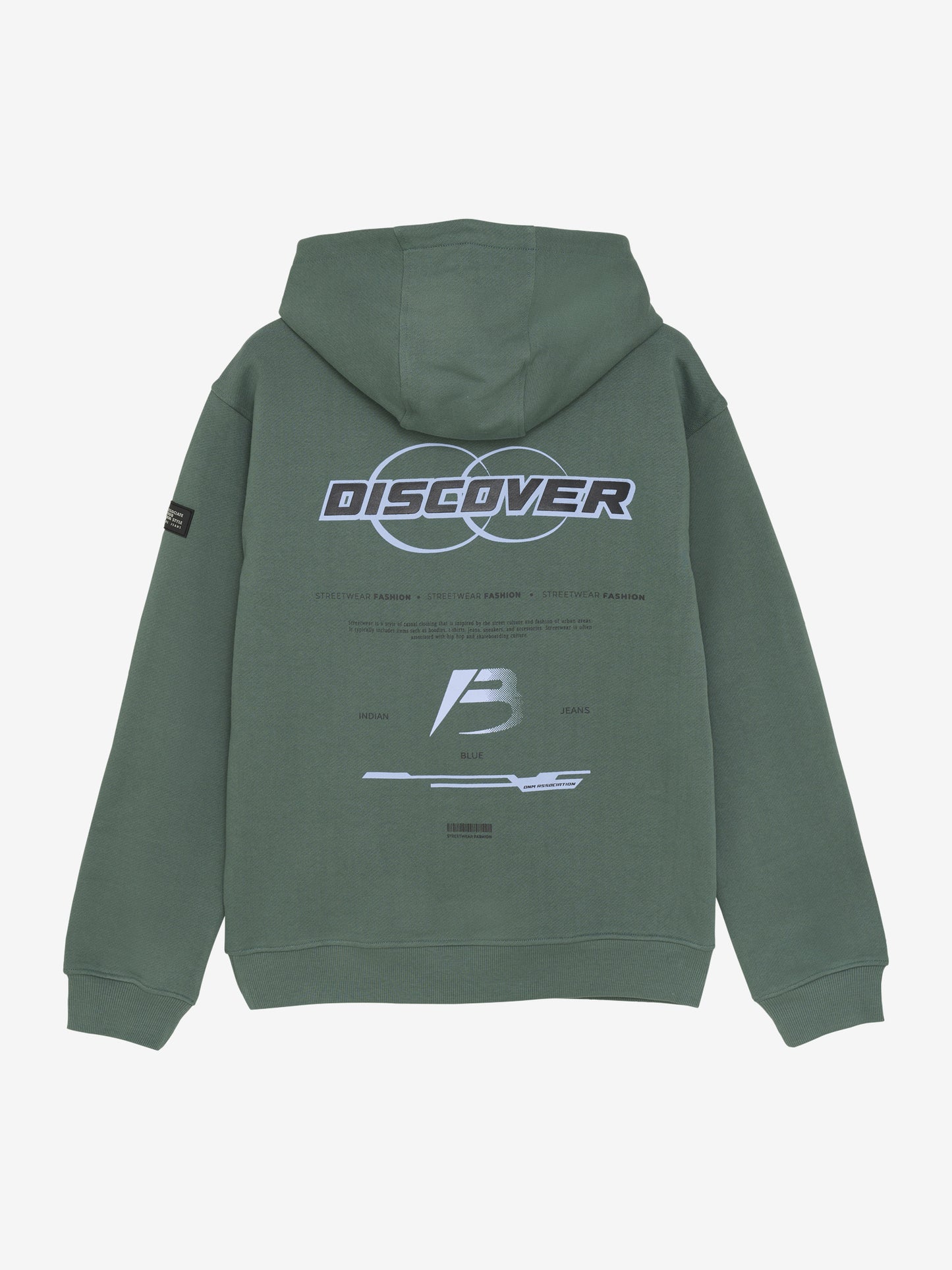 OVERSIZED HOODIE DARK FOREST