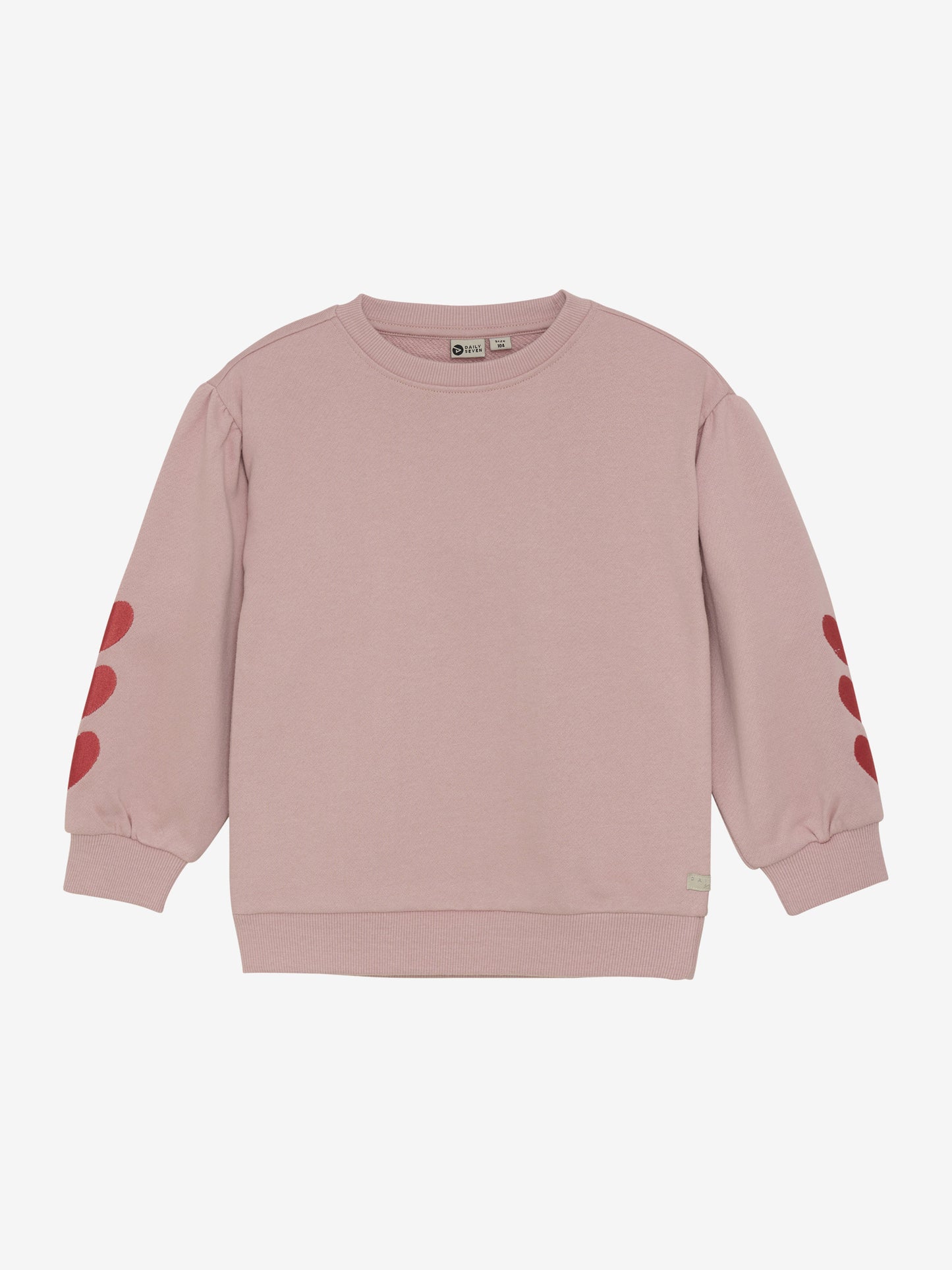 SWEATER WITH HEARTS ON SLEEVE