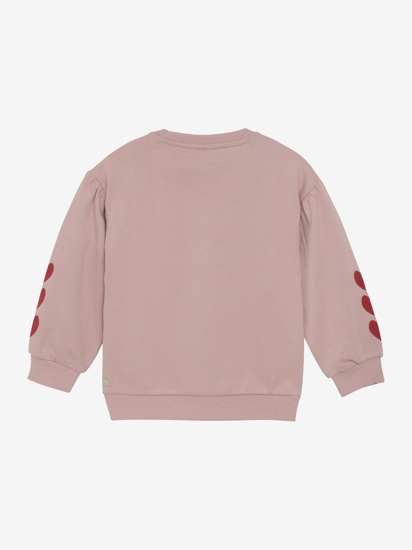 SWEATER WITH HEARTS ON SLEEVE