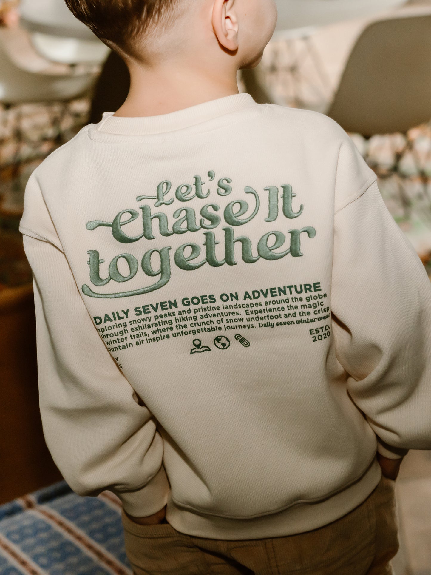 OVERSIZED SWEATER WITH BACKPRINT