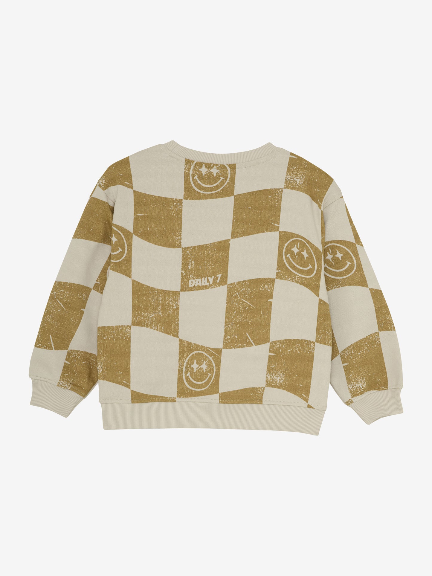 OVERSIZED SWEATER CHESSPRINT