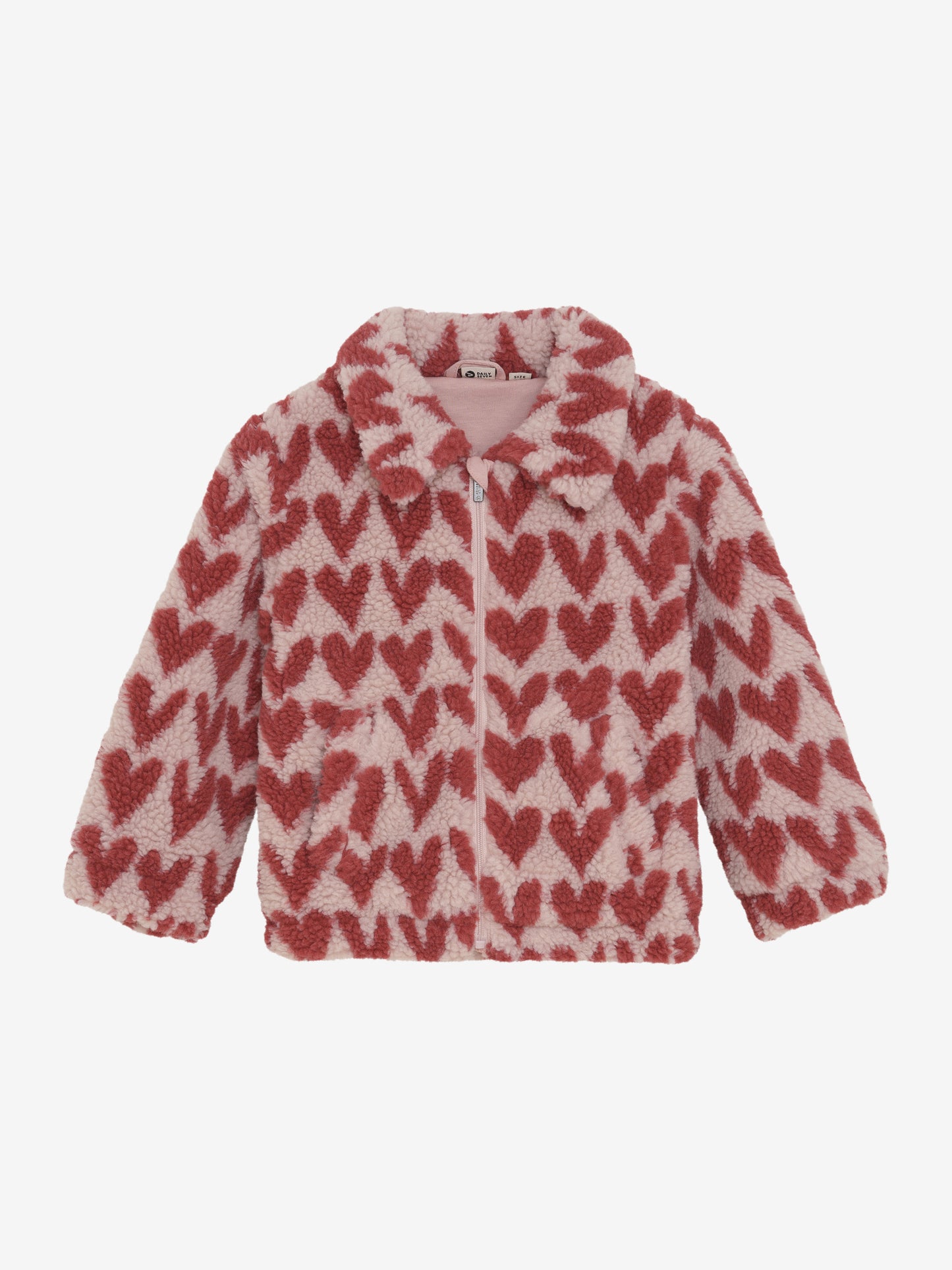 TEDDY JACKET HEARTS