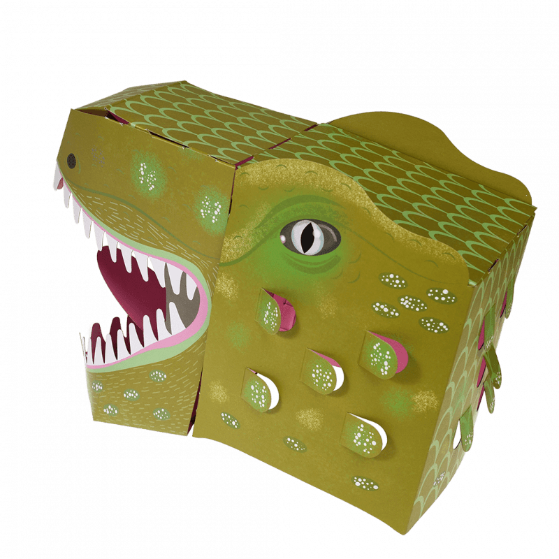 Rex London - Maak je eigen dino hoofd