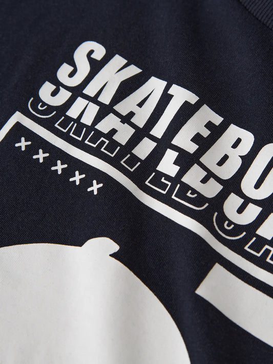 NAME IT skater t-shirt voor jongens - detail
