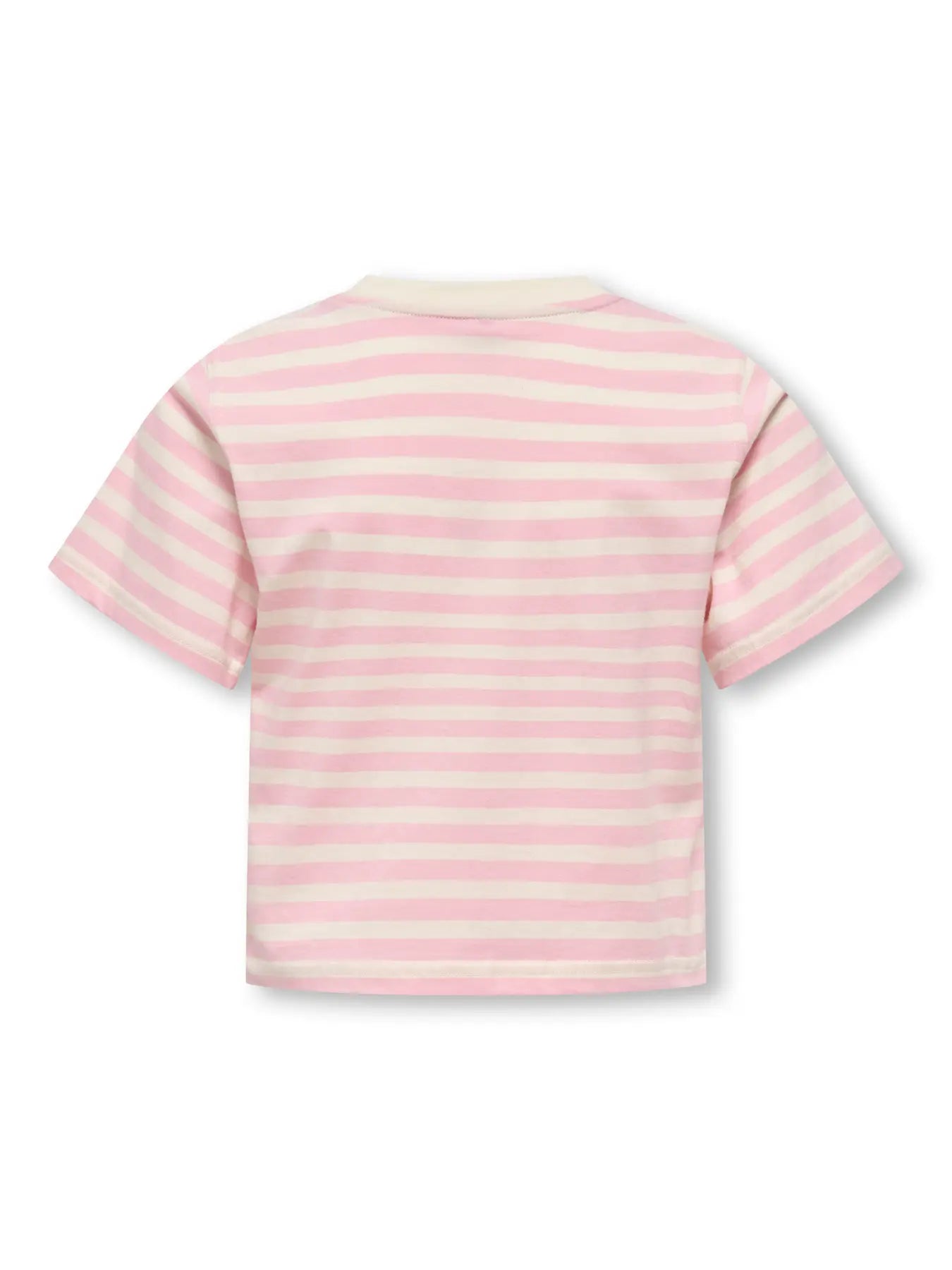 KIDS ONLY t-shirt met strepen roze - veelzijdig basisshirt voor meisjes