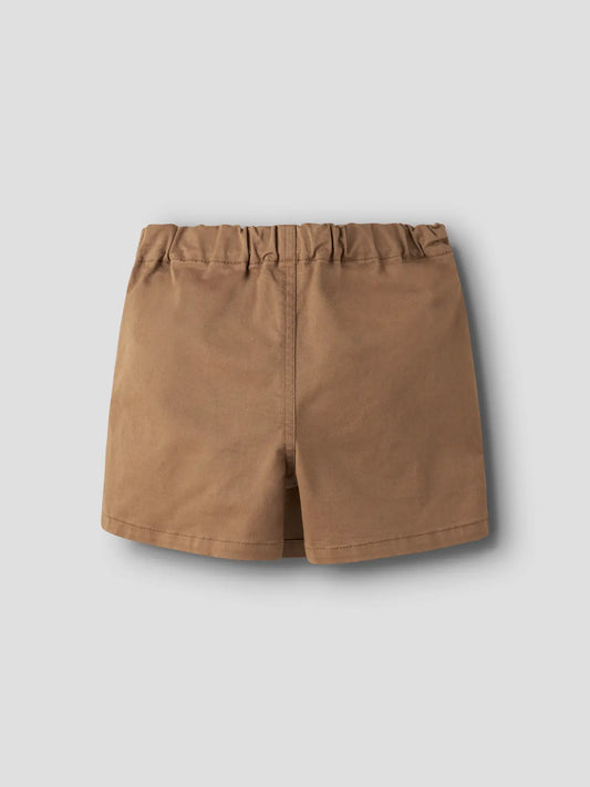 NAME IT meisjes skort toasted coconut achterkant - veelzijdige rok short combinatie