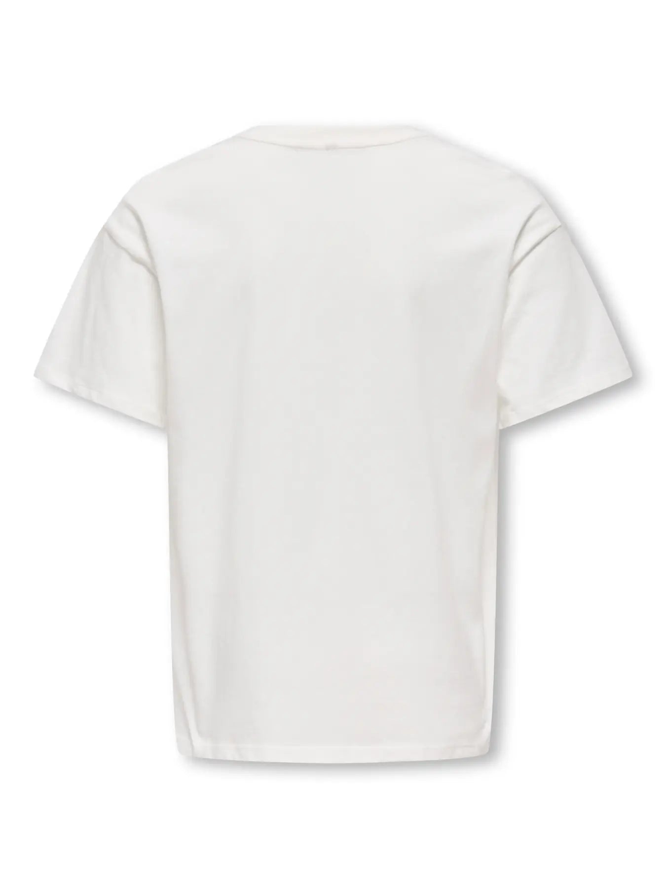 ONLY wit tiener t-shirt met zeester opdruk - achterkant