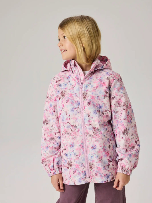 NAME IT kinderregenjas met all-over print - volledig zicht