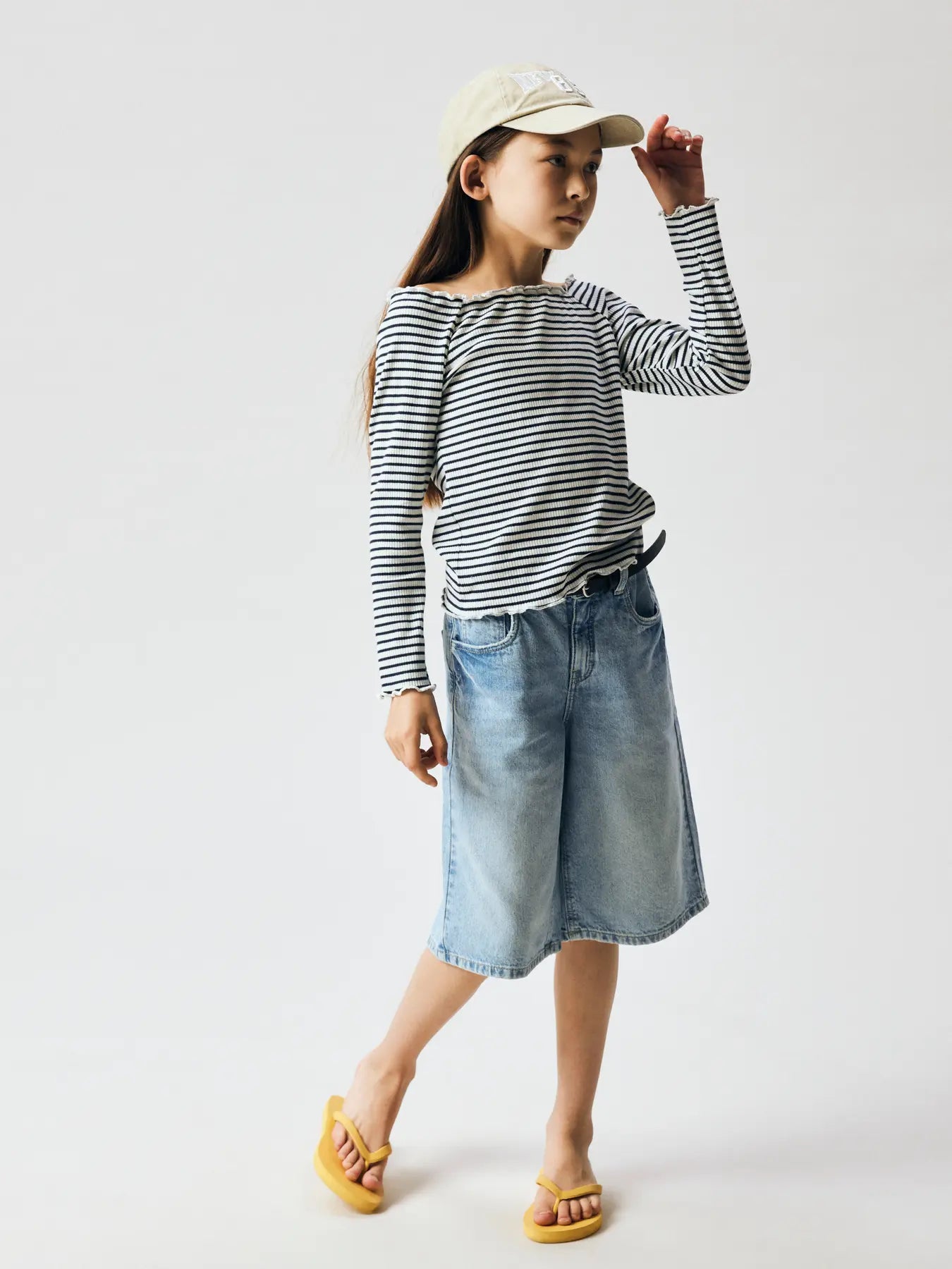 NAME IT Jeans Jorts Meisjes - Denim Short Blauw - styling