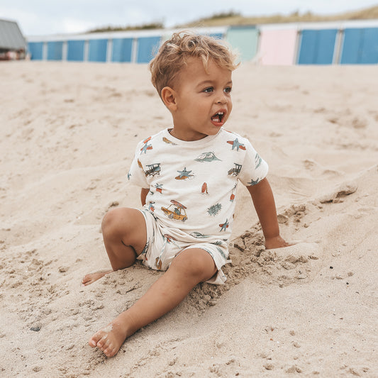 YOUR WISHES Ocean Life Relaxed Tee - Jongens T-shirt