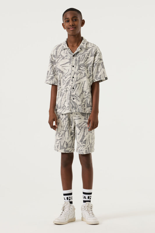 GARCIA Jongens Short Dark Grey – Comfortabele Tienerbroek