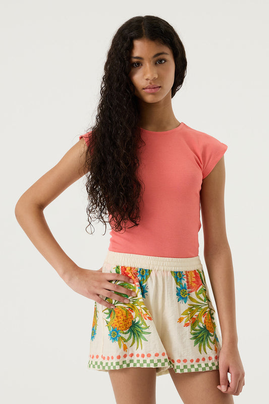 GARCIA Coral Crush Meisjes T-shirt