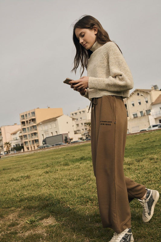 Le Temps des Cerises Chocolat Broek Meisjes