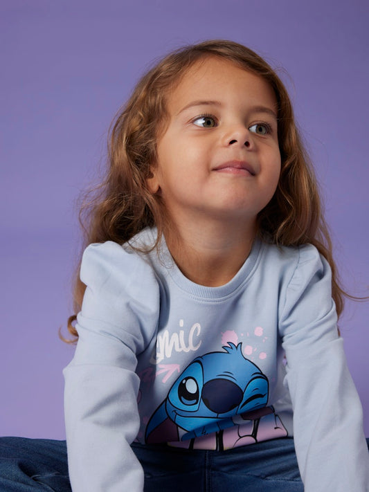 STITCH SWEATER BABYBLAUW