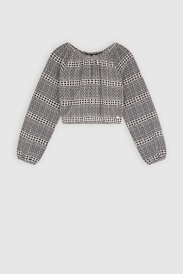 Geborduurde Blouse Ivoor