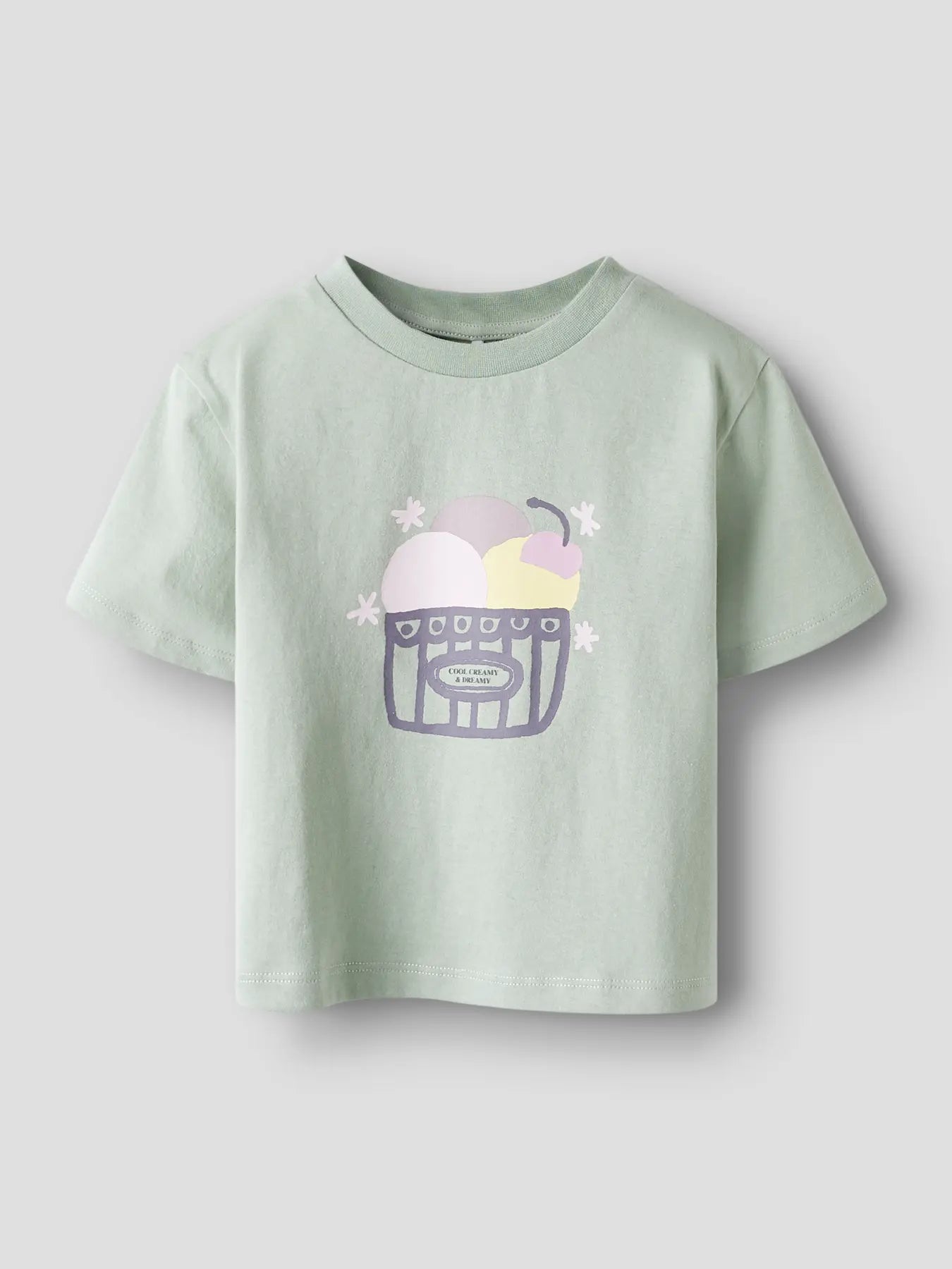 T-SHIRT AQUA GRAY