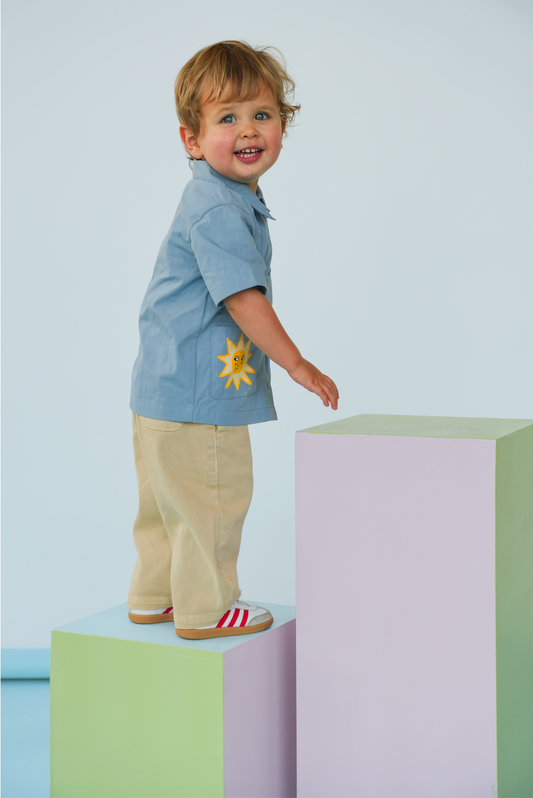 The New Chapter Broek Honey Peach Atlas Solshine - Unisex