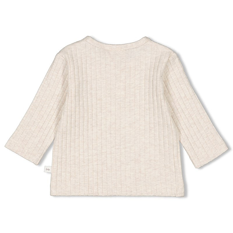LONGSLEEVE RIB BEIGE