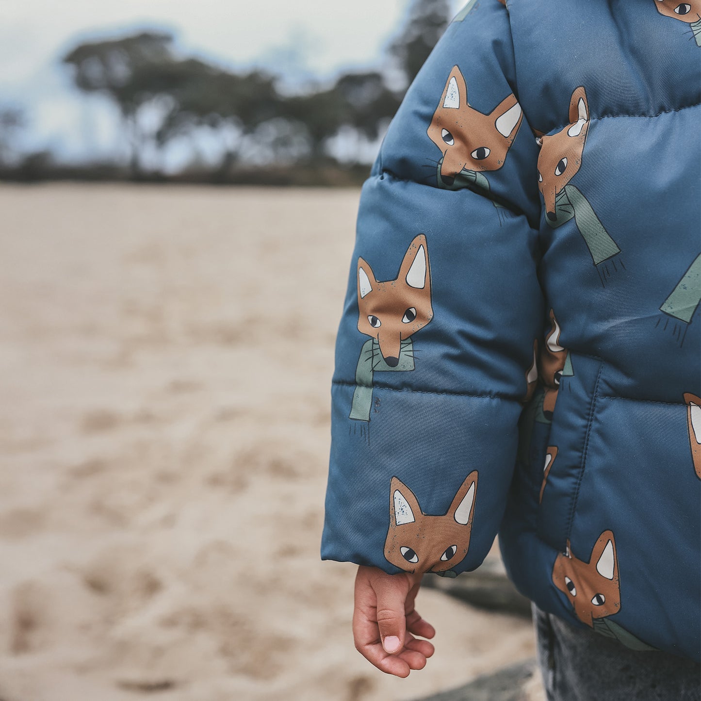 PUFFER JAS VOSJES